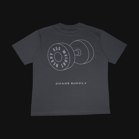 CHAOS DUMBBELL OVERSIZED T SHIRT